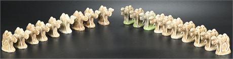 Miniature Ceramic Camels