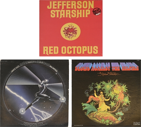 Jefferson Starship - 3 Albums - Early 1970's