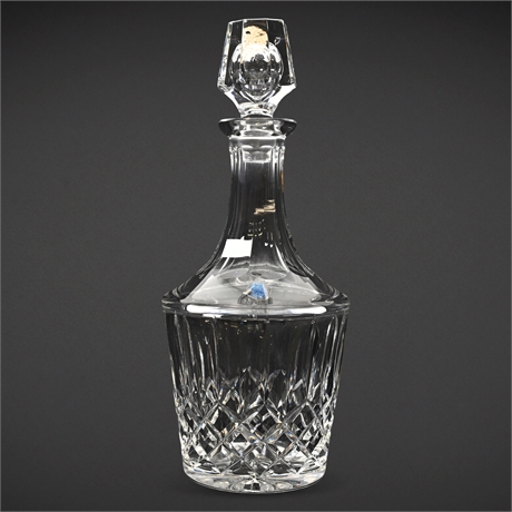 Galway Crystal Clifden Decanter – Hand Cut in Ireland, 12"
