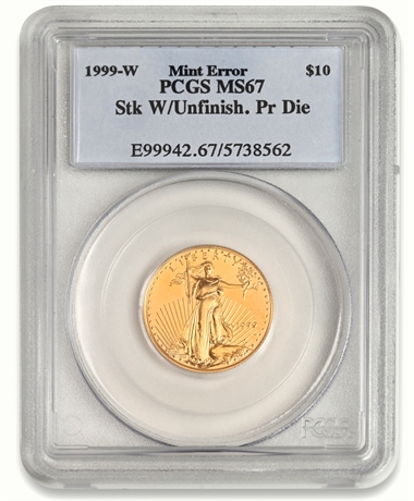 1999-W Quarter-Ounce Gold Eagle.