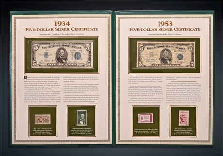Five Dollar Silver Certificates