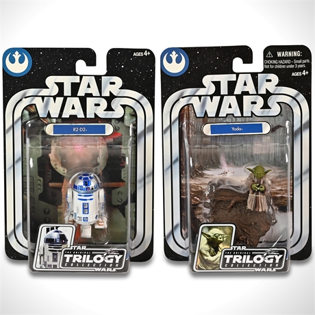 Star Wars: Original Trilogy Collection Action Figures - Yoda & R2-D2