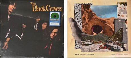 Black Crows & Dave Matthews Band LPs
