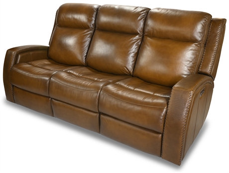 Flexsteel Latitudes Mustang Brown Power Reclining Sofa