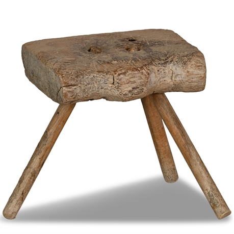 Antique Child's Milking Stool