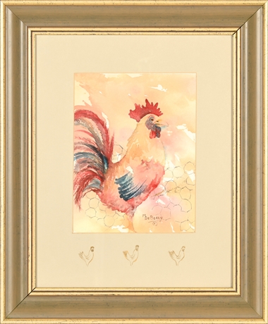 Rooster by Marian DeBerry