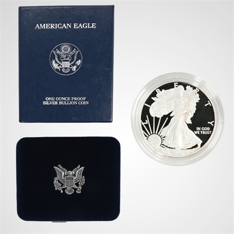 2011 American Eagle One Ounce Silver Proof Coin