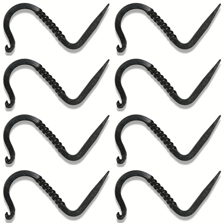 (10) Drive Hooks "Twisted"