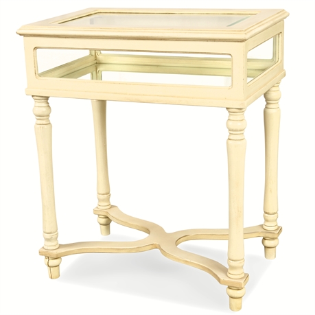 Curio Table by Fine Hand Painted Home Accessories