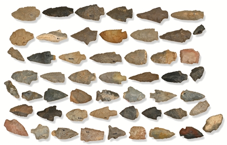 Benton Broad Stem Arrowheads