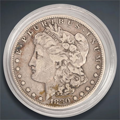 1880 Morgan Silver Dollar - San Francisco Mint