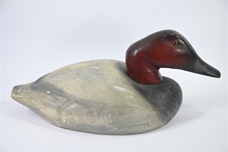 Antique Canvasback Decoy Duck