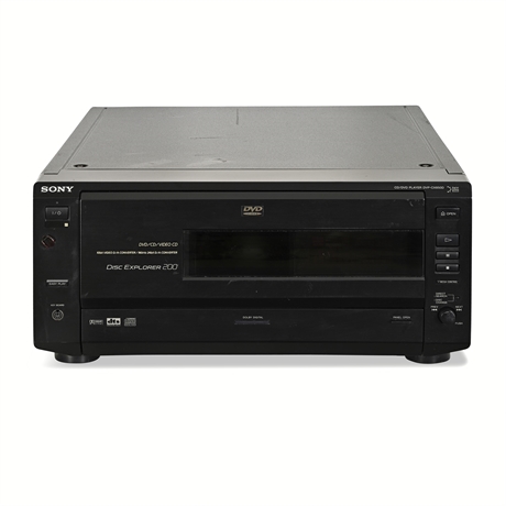 Sony DVP-CX850D Disc Explorer 200-Disc CD/DVD Mega Changer