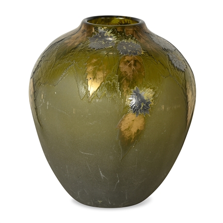 Legras Cameo Glass Vase