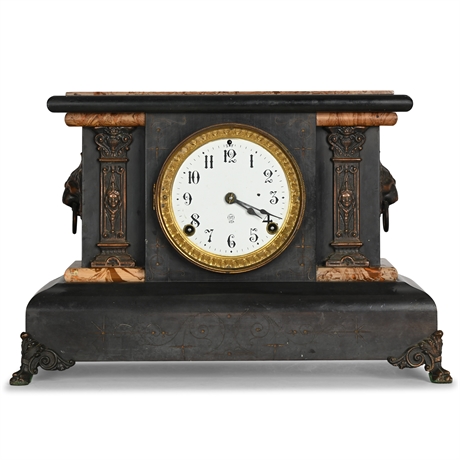 Seth Thomas Adamantine Mantel Clock No. 102