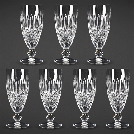 (7) Waterford "Colleen" Champagne Flutes – Signed