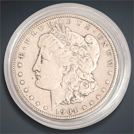 1904 Morgan Silver Dollar