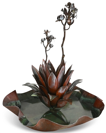 Lee Blackwell Copper Yucca Fountain