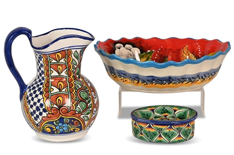 Vibrant Talavera Pottery
