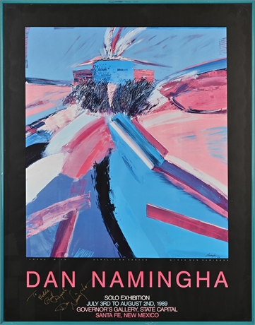 Dan Namingha Signed Poster