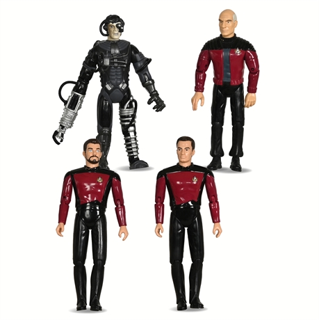 1995 Star Trek Playmate Toys®  Voice Action Figures