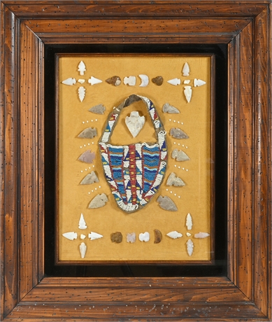 Native Artifacts in Shadow Box