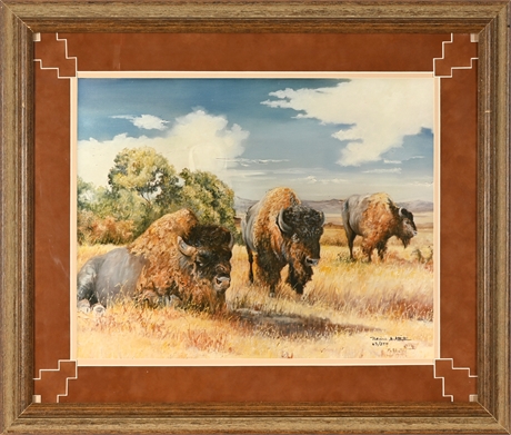 Patricia McAllister Buffalo Landscape