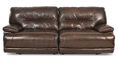 Exhilaration Leather Sofa