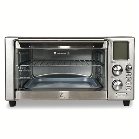 Emeril Lagasse® Power AirFryer 360 Plus — Stainless Steel Multi-Cooker Oven