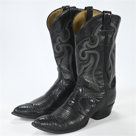 Tony Lama Size 12 Teju Lizard Boots