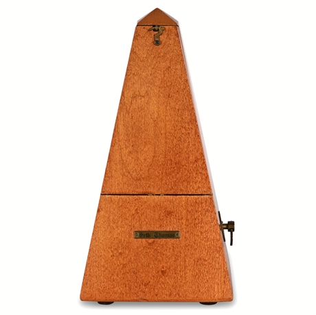 Seth Thomas “Metronome de Maelzel” No. 7 Wooden Pyramid Metronome