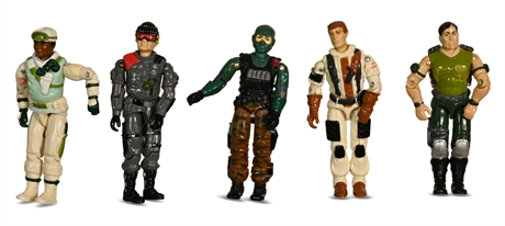 1986 GI Joe Action Figures