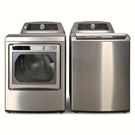 Kenmore®  Elite Washer & Dryer Set — 5.2 & 7.3 cu. ft. Capacity, High-Efficiency
