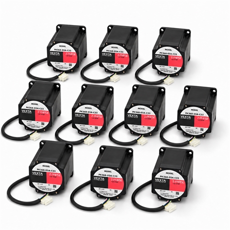 Vexta PK268-02A-C22 2-Phase Stepping Motors, Factory Case of 10