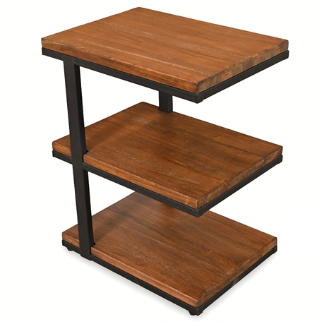 Pottery Barn Allen Rectangular Tiered End Table – Kennedy Brown