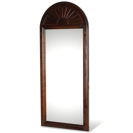 The Bombay Company Mahogany Wall Mirror