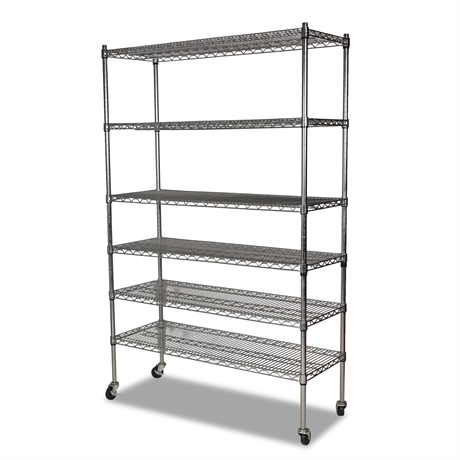 74" NSF Shelving on Casters