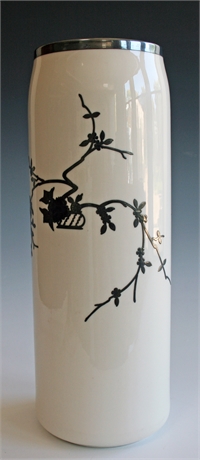 Tall and Elegant Asian Inspired Vase