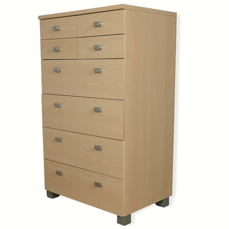 Eurway Danish Modern 8-Drawer Dresser with Ball-Bearing Rails