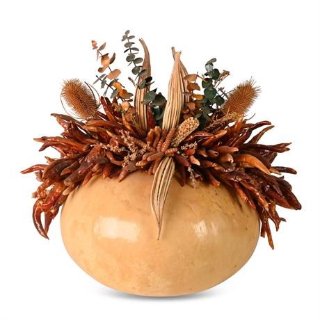 Gourd and Chile Centerpiece