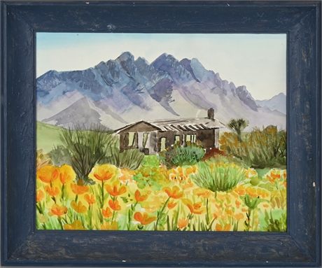 Boyd's Sanatorium Watercolor