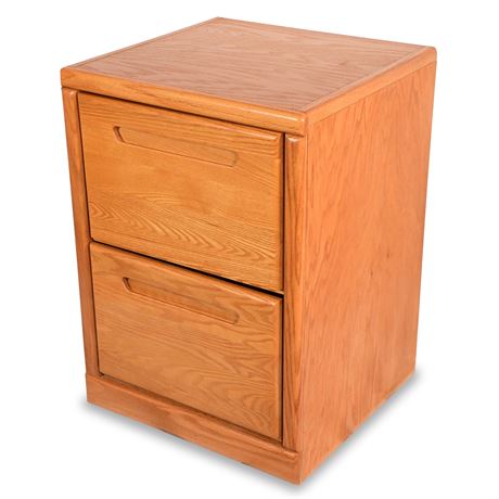 Legends Furniture Oak Filing Cabinet