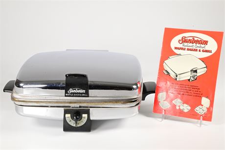 Sunbeam Radiant Control Waffle Baker and Grill