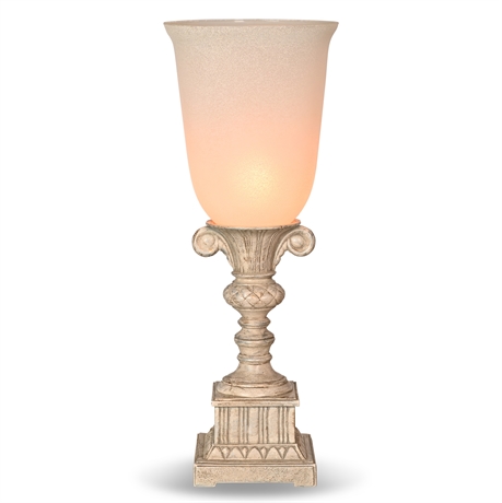 27" Torchiere Style Table Lamp