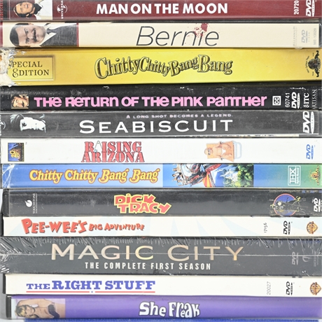 12 Inter-lingual DVD Movies