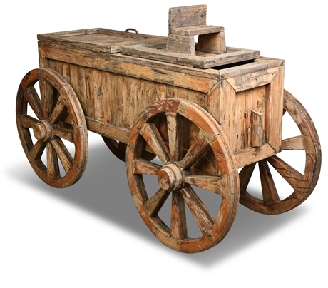 Rustic Wagon Cooler