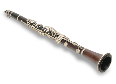 Vintage Normandy 4B Flat Wood Clarinet