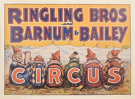 Ringling Bros Circus Poster