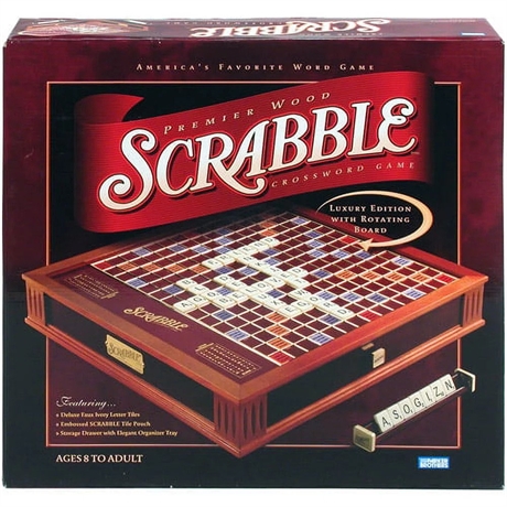 Scrabble Premier Wood Edition