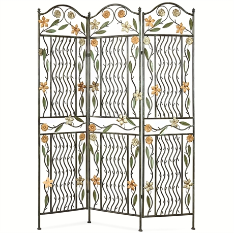 Tole Style Iron Room Divider